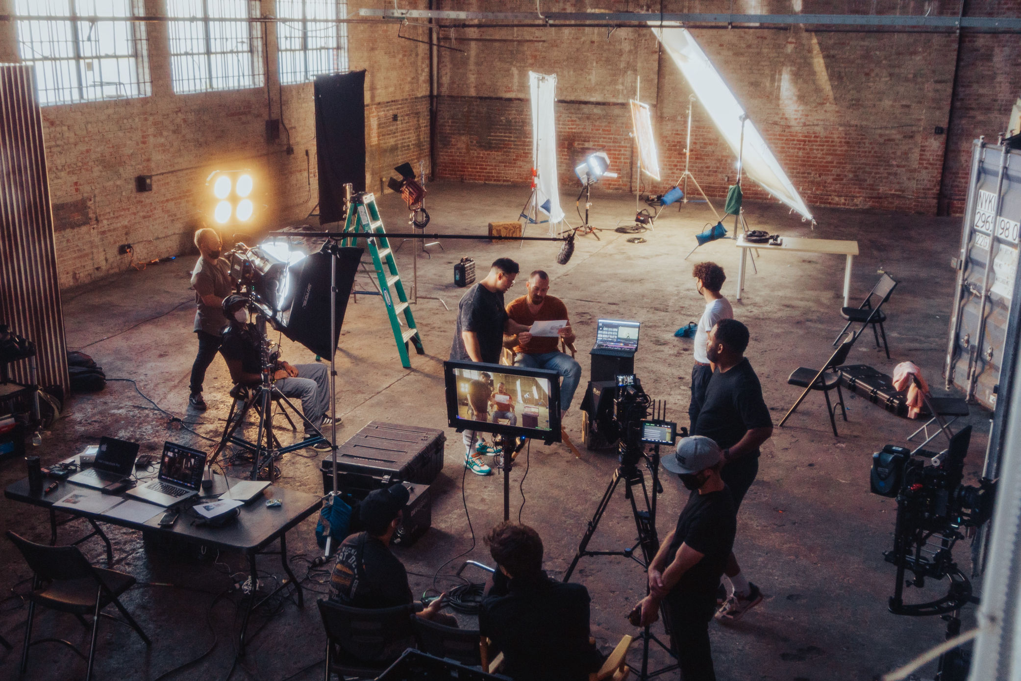 Film set catering